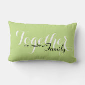 一緒に13インチx 21インチのファミリーランバークッションを作る ランバークッション (裏面)