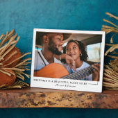 一緒に |カップルパーソナライズされたフォトプラーク フォトプラーク (側面)