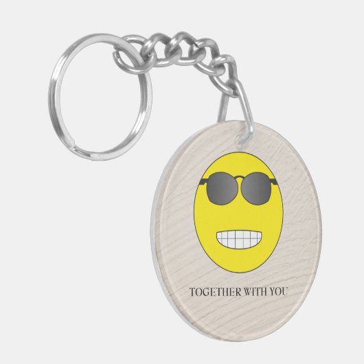 一緒に キーホルダー (正面左)