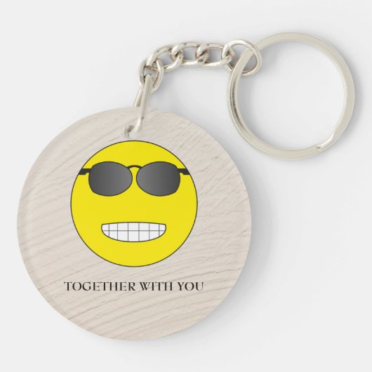 一緒に キーホルダー (裏面)