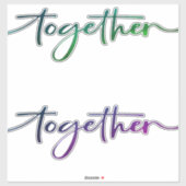 一緒に シール (シート)