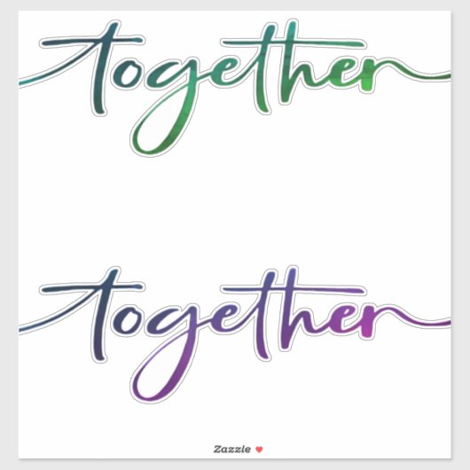 一緒に シール (シート)