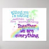 一緒に ポスター (正面)