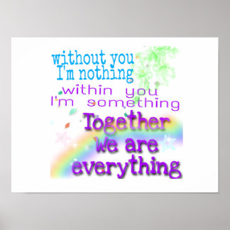 一緒に ポスター