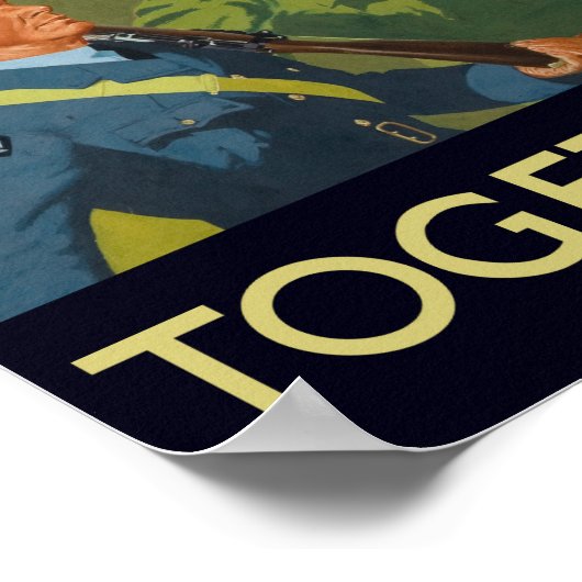 一緒に ポスター (角)