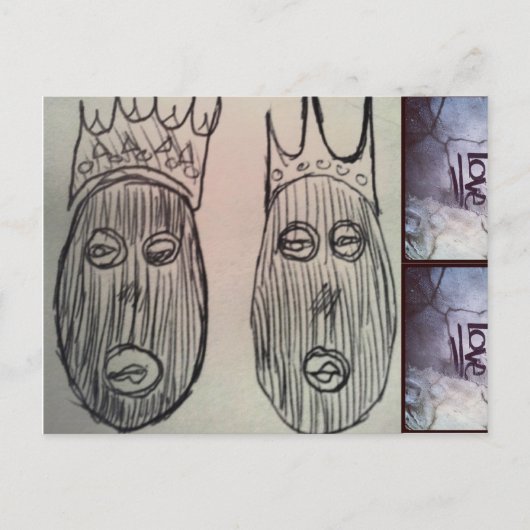 一緒に ポストカード (正面)