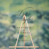 一緒に！モダン，書結婚, アクリルサイン (ニュートラル)