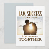 一緒に 招待状 (正面/裏面)