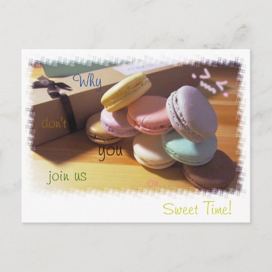 一緒に…楽しい時間に！ ポストカード (正面)