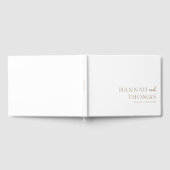 一緒に!白結婚色 ゲストブック (全面)