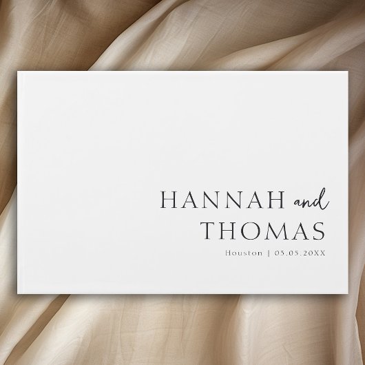 一緒に！白結婚色 ゲストブック