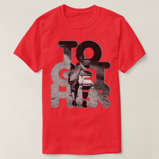 一緒に Tシャツ (デザイン正面)