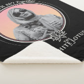 一緒にSh*tを取得する – 白い蓮 シェルパブランケット (3/4)