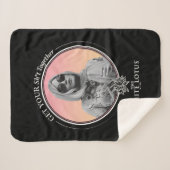 一緒にSh*tを取得する – 白い蓮 シェルパブランケット (正面(横))