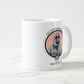 一緒にSh*tを取得する – 白い蓮 ジャンボコーヒーマグカップ (正面右)