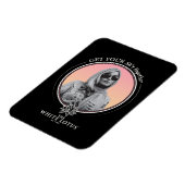 一緒にSh*tを取得する – 白い蓮 マグネット (左側)