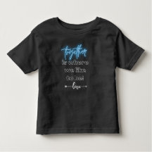 一緒にTシャツを着てみたい