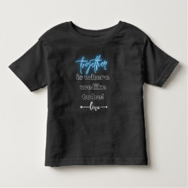 一緒にTシャツを着てみたい トドラーTシャツ