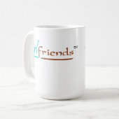 一緒のガールフレンドCaffinate コーヒーマグカップ (正面左)