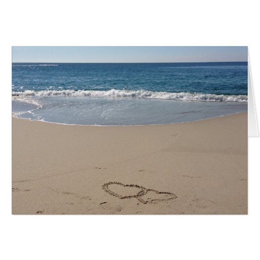 一緒のハート砂で (正面横)