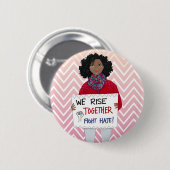 一緒の上昇 缶バッジ (正面&裏面)