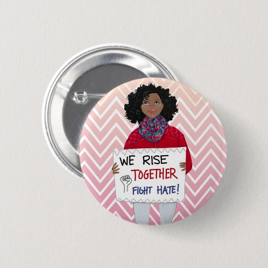 一緒の上昇 缶バッジ (正面&裏面)