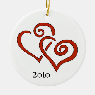 一緒の初めてのクリスマス2011年 セラミックオーナメント
