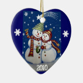 一緒の初めてのクリスマス、オーナメント セラミックオーナメント (右)