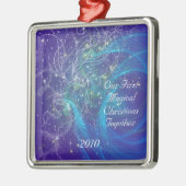 一緒の初めてのクリスマス メタルオーナメント (左)