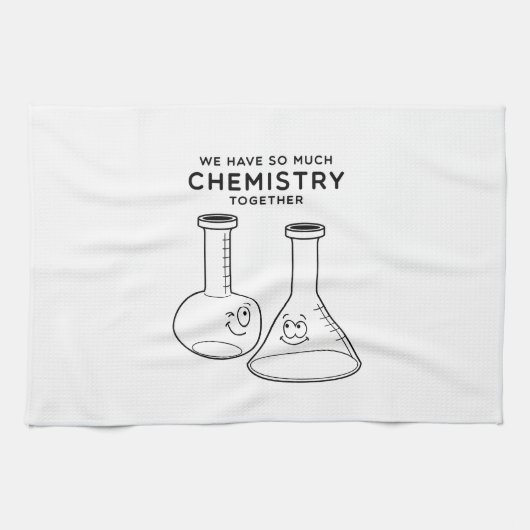 一緒の化学 キッチンタオル (横)