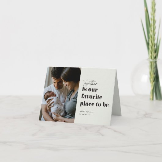 一緒の場所が私たちの最も好きな写真です シーズンカード (正面)