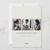 一緒の場所が私たちの最も好きな場所 4枚の写真 シーズンカード (裏面)