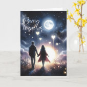 一緒の時間 カード (黄色い花)