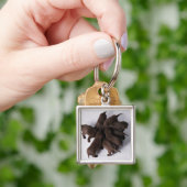 一緒の頭部を持つ子犬のグループ キーホルダー (手)