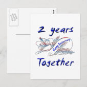 一緒の2年 ポストカード (正面/裏面)