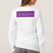 一緒の7人の姉妹の長袖T Tシャツ (裏面)