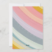 一緒メリーに1写真メリークリスマスレインボー シーズンカード (裏面)