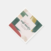 一緒メリーに |クリスマスモダンパーティーナプキン スタンダードカクテルナプキン (角)