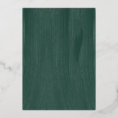 一緒メリーに |フォトアーチクリスマモダンス 箔招待状 (裏面)