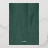 一緒メリーに |モダンパーティーインビタティ 箔招待状 (裏面)