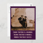 一緒来に始まり、一緒保に… ポストカード (正面/裏面)