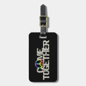 一緒来に荷物タグ ラゲッジタグ (正面縦)