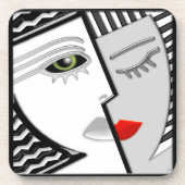 一緒来に コースター (正面)