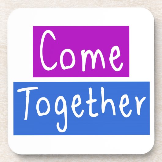 一緒来に コースター (正面)