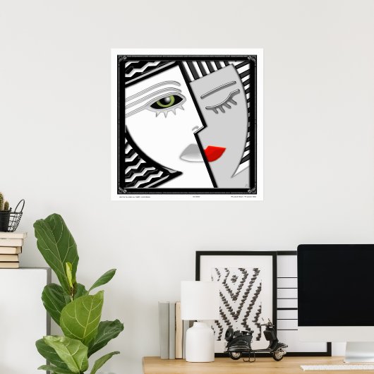 一緒来に ポスター (ホームオフィス)