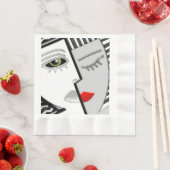 一緒来に 縁ありランチョンナプキン (インサイチュ)