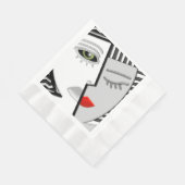 一緒来に 縁ありランチョンナプキン (角)