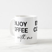 一緒楽しむにコーヒー コーヒーマグカップ (正面左)