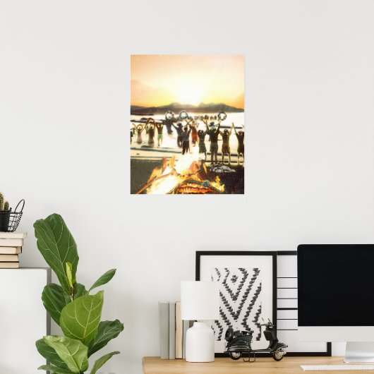 一緒祝に ポスター (ホームオフィス)