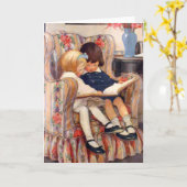 一緒読に カード (黄色い花)